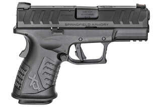 The Springfield Armory XD-M Elite is a reliable, competition-ready 9mm pistol. It features a 3.8in hammer-forged steel barrel.